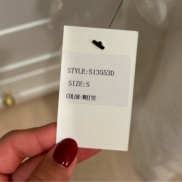 Brand New Idem Ditto white halter bow back dress - Picture 5 of 5